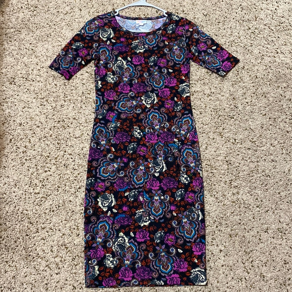 Lula roe body con dress xxs